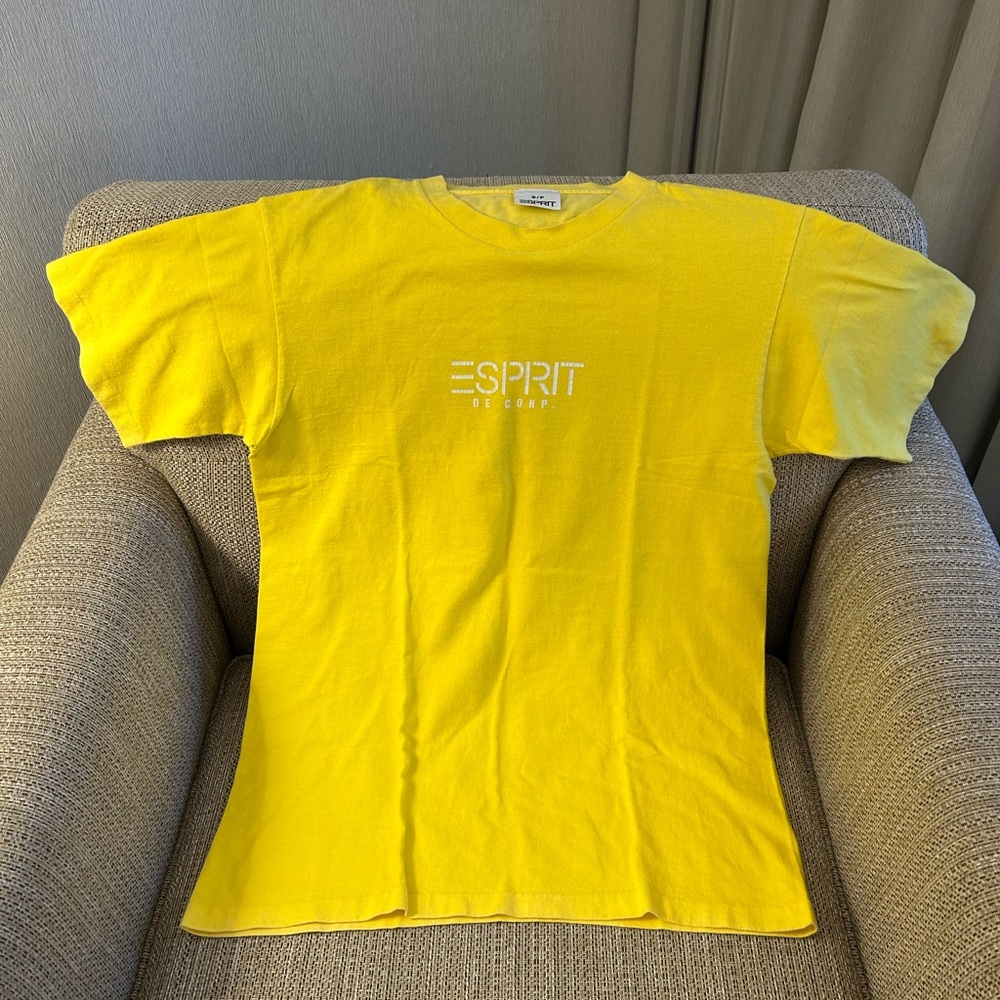 Vintage Esprit Yellow T-Shirt